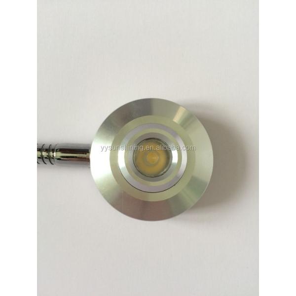 Flexible LED Bed Head Reading Light Electric Wall Mount Lamp with Aluminum Design