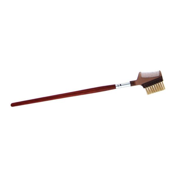 Red Nylon Hair Eye Brow Brush Eyelash Comb Essential Tools Makeup Brushes