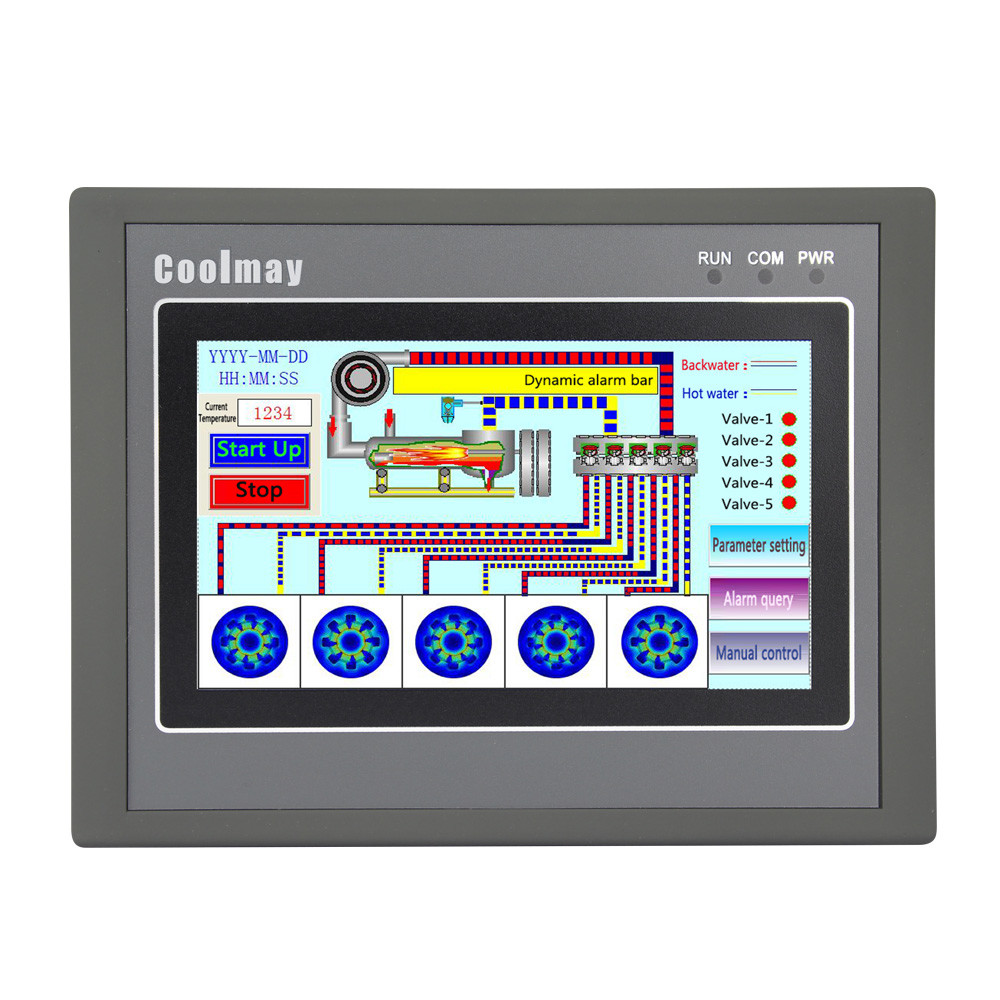 PLC все управлением HMI аналога 4.3Inch в одном для аграрного полива