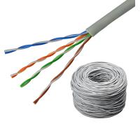 rollo UTP Cat5e Lan Cable Grey Color de la red de los 305M Cat 5