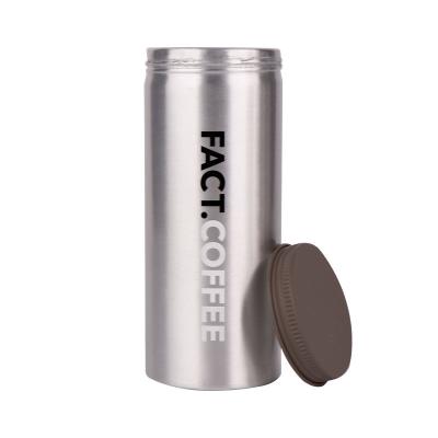 Galvanize o biscoito de alumínio Tin Packaging da cookie de 100g Tin Round Metal Canister Candy