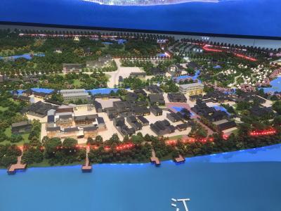 1:150 Traditional Chinese Ancient Town Model Architectural Customized