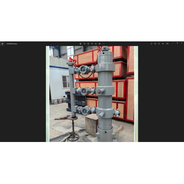 Cabeça de cimento de múltiplos de alta pressão com adaptador de mudança rápida para evitar a poluição