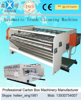 Automatic Carton Packing Machine / Cardbaord Trash Cleaning Machine 2100mm