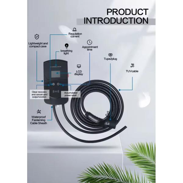 AC Output 22KW 2 EV Charging Station For Electric Car Waterproof 380v Input Voltage
