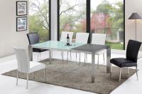 Design moderne Table de salle à manger étendue blanche DT-980 Longueur 2m