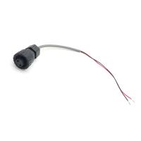 2P 3P 4P 6P 8P M8 M12 M16 Conector Cabo elétrico exterior à prova d'água 2 pin 200 mm