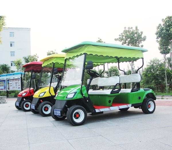 Good style cheap price electric golf car factory supply new energy electric golf trolley with 4 seats