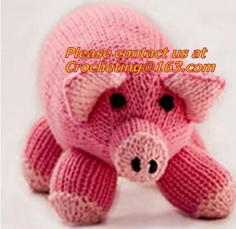 Nice colorful hand Knitting toys,Wholesale Knitted Kids Doll,crochet caterpillar toy