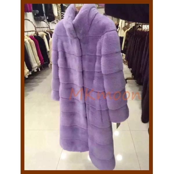 mink fur coat  -210#