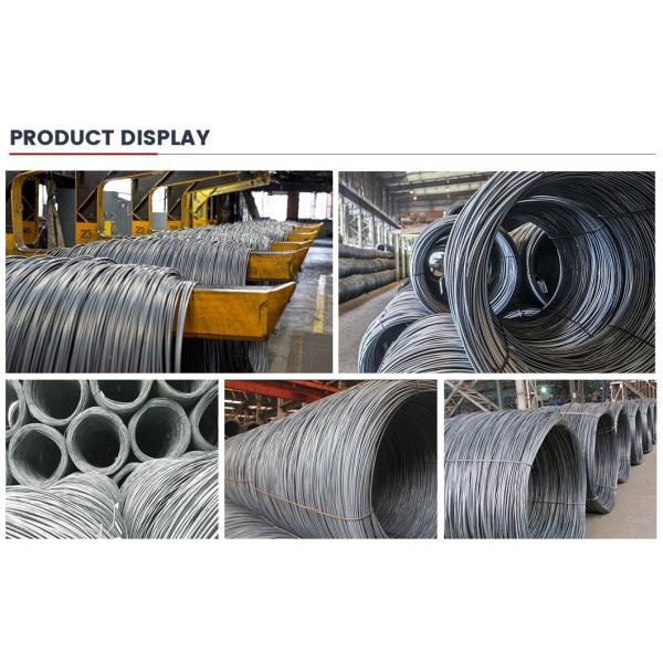 M.S. Barre métallique 5,5 mm 6,5 mm SAE 1006 SAE 1008 Acier laminé à chaud à faible teneur en carbone