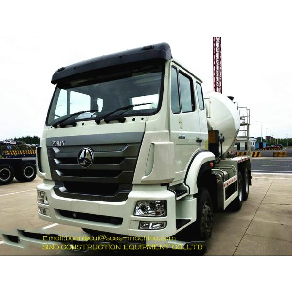 Sino Howo 8 CBM Concrete Agitator Truck Cement Mixing Truck For Construction