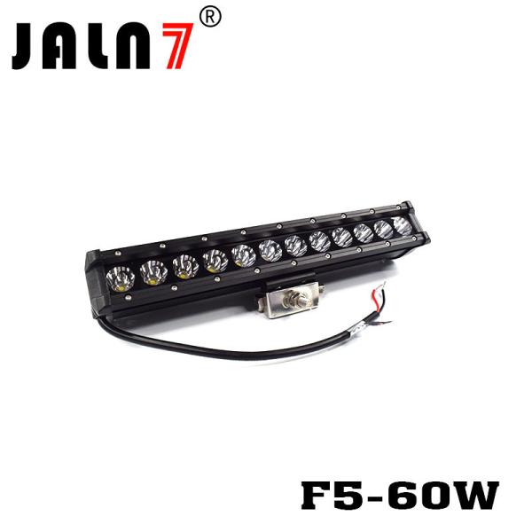 LED Light Bar JALN7 60W Spot Flood Beam LED Driving Lamp Super Bright Off Road Lights LED Work Light Boat Jeep