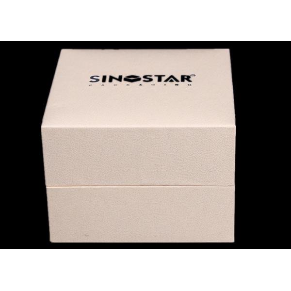 Белый случай представления дозора подушки бархата, шкатулка для драгоценностей д