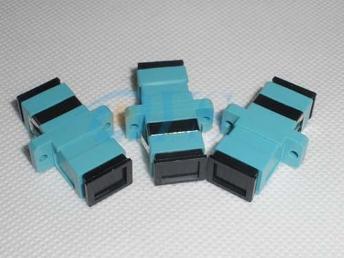 SC blue Singlemode Simplex Fiber Optic Adapter For Fiber To the Home