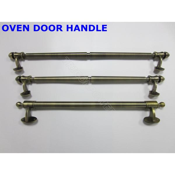 Aluminium / Stainless Steel Oven Handle , Size Customized Oven Door Assembly