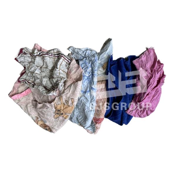 Super Absorbent 0-400kg package Cut reused colored clothing rags Terry Cloth Cleaning Towel Wiping Rags