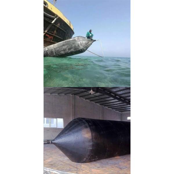 Alta Durabilidad Bolsa de aire de goma de peso ligero para buques para el lanzamiento de barcos