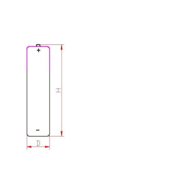 Новая функция USB микрозаряжаемая литийная батарея AAA Размер быстрая зарядка