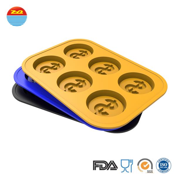 Dollar easy release shaped ice cream large wholesale non plastic make your own custom personalized silicone ice cube tray mold