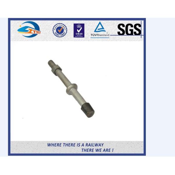SS201 SS303 Stainless Steel Double Thread Bolt And Nut For Railway