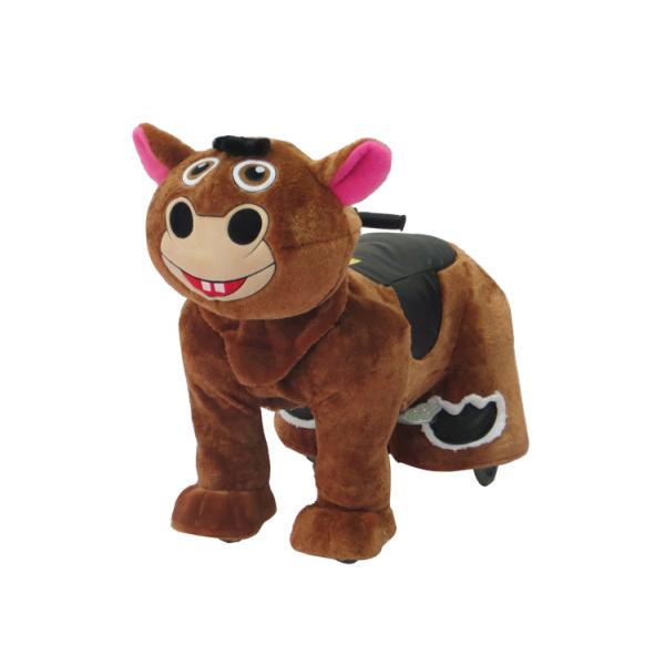 Plush Toy Car/Plush Electrical Toy Car/out door toy cars