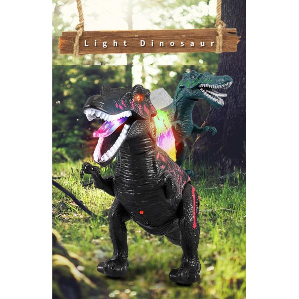 Unique Children's Toy Spine Backed Dragon with Lights Sound Walking and Biting Mouth