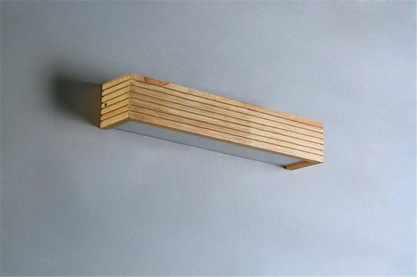 Japanese Style Led Lamp Oak Wooden Wall Lamp Nordic Solid Wood Mirror nordic wooden wall lamp（WH-OR-62)