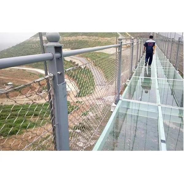 Stainless Steel Wire Rope Mesh for Skylight Atrium Falling Object Protection