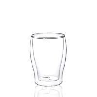 Canecas de café muradas dobro do vidro de Borosilicate para o Latte/cappuccino