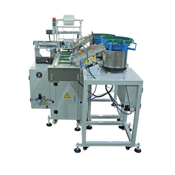 Automatic Counter Filling Screws Label Tag Seal Packaging Machine