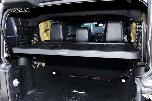 1901*600*303mm Product Size Wrangler JK Boot Storage Shelf with Table OEM Manufacture
