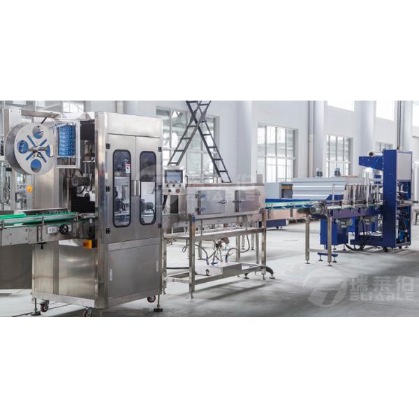 Medium Production Full Automatic Water Bottle Filling Machine For Plastic Bottle Mineral Water