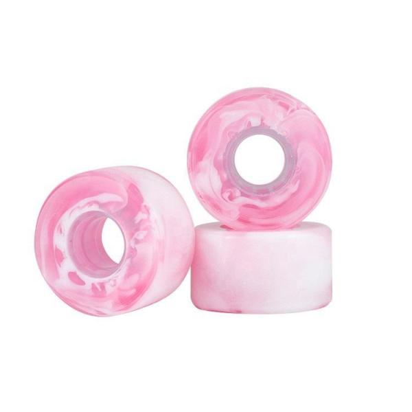 Smooth Sliding PU Skateboard Wheels 70mm 80mm 90mm Longboard  Wheels