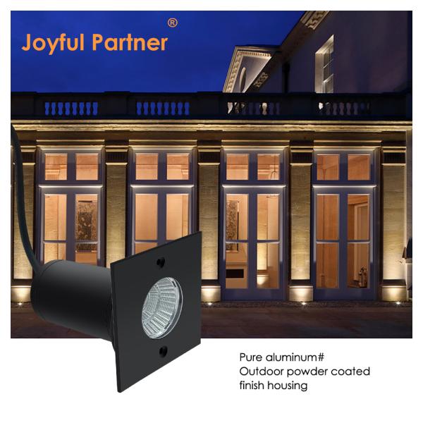 DC AC COB Led Aluminum Square Shape 304ss Front Cover LED Ground Light Для садов