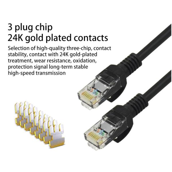 Пара кабеля 4P гибкого провода Unshield 1M Rj45 Cat5e