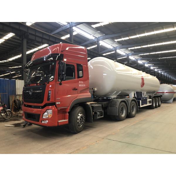 тележка полуприцепа перехода автоцистерны газа 60кбм/59.52кбм ЛПГ мобильная