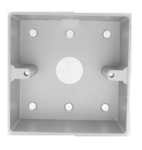 European size frosted matt type back box for Access Control push button