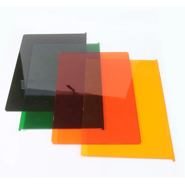 Laser Lenses 450*450mm 3&5mm Custom Windows Sheet 532 1064nm Protection Box Sheet Acrylic Laser Protective Safety Glass Screen