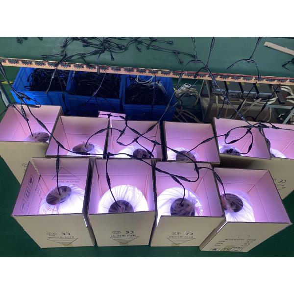 Свет 25cm SMD5050 шарика смертной казни через повешение диско 12W DMX512 RGB этапа