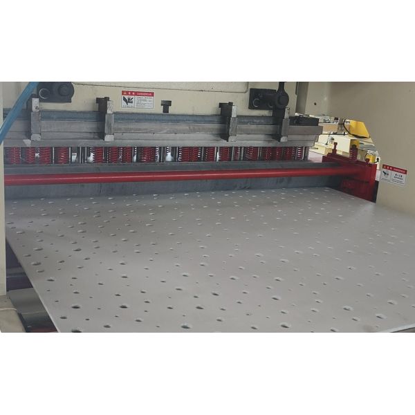 200T Pressure High Automatic Perforating Machine for Max 20mm Thickness Gypsum Board Punching