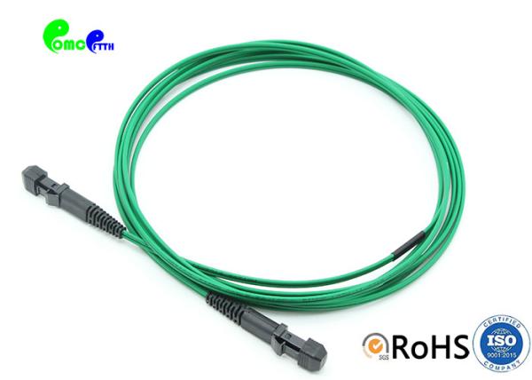OM5 Multimode PVC Patch Cord Fiber Jumper Duplex 1m MTRJ To MTRJ High Anti Tensility
