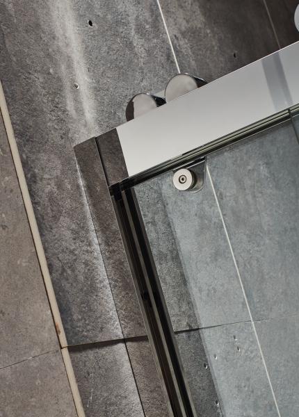 6-10mm Glass Sliding Door Shower Room Cubicle ODM With Stainless Steel Frame
