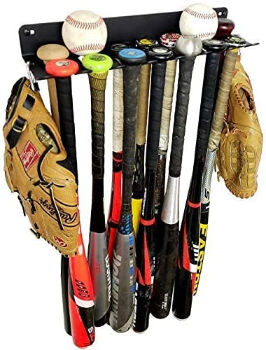 16 Bat Metal Baseball Bat Rack Holder для кладки спортивного оборудования