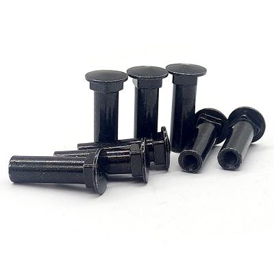 High Precision Internally Threaded Rivets CNC Milling Anodized Aluminum Rivets