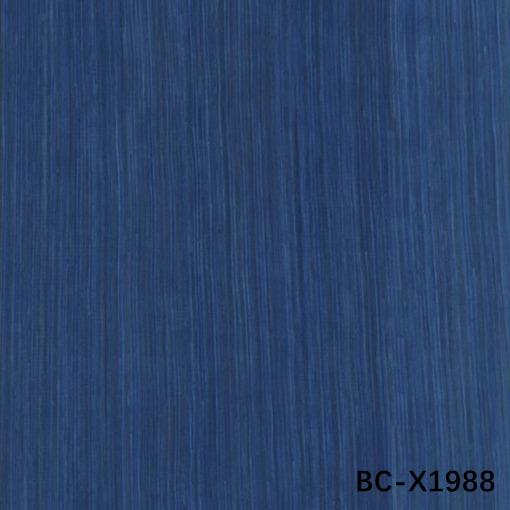 Engineered Wood Veneer Colored Of Blue Lattice Texture Modern Wood Door Design 3100mm Can Make Copy From Sample X1988/X8223/X3282/X6191