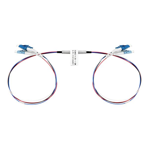 D2×2B Механический обход оптический переключатель LC соединитель одномодный перекрестный соединение