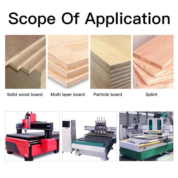 Wood MDF Tiger Router Bit  12.7mm Twin Flutes Carving Bits For Router