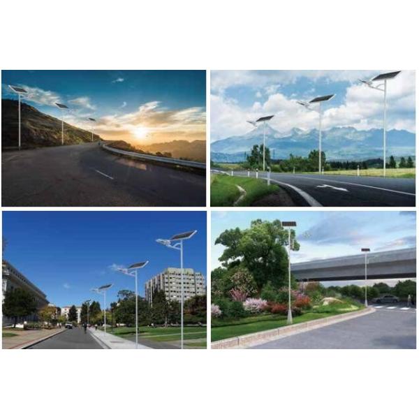 Motion Sensor High Power Led Street Light 3000-6500K 30W Integrated With Pole