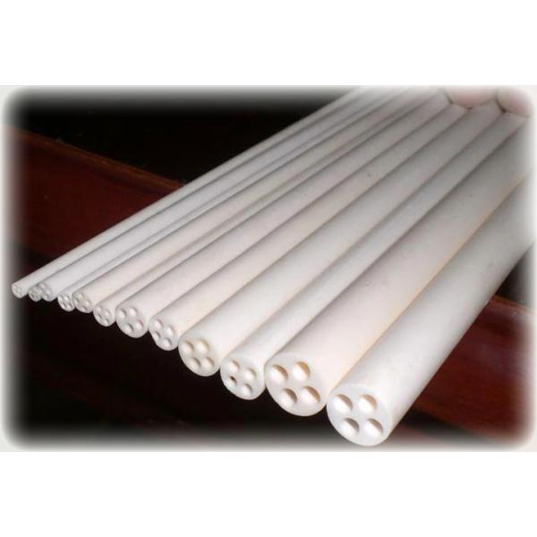 99% Purity High Temp Alloys Al2O3 Micro Ceramic Tube Eroded Oxidation